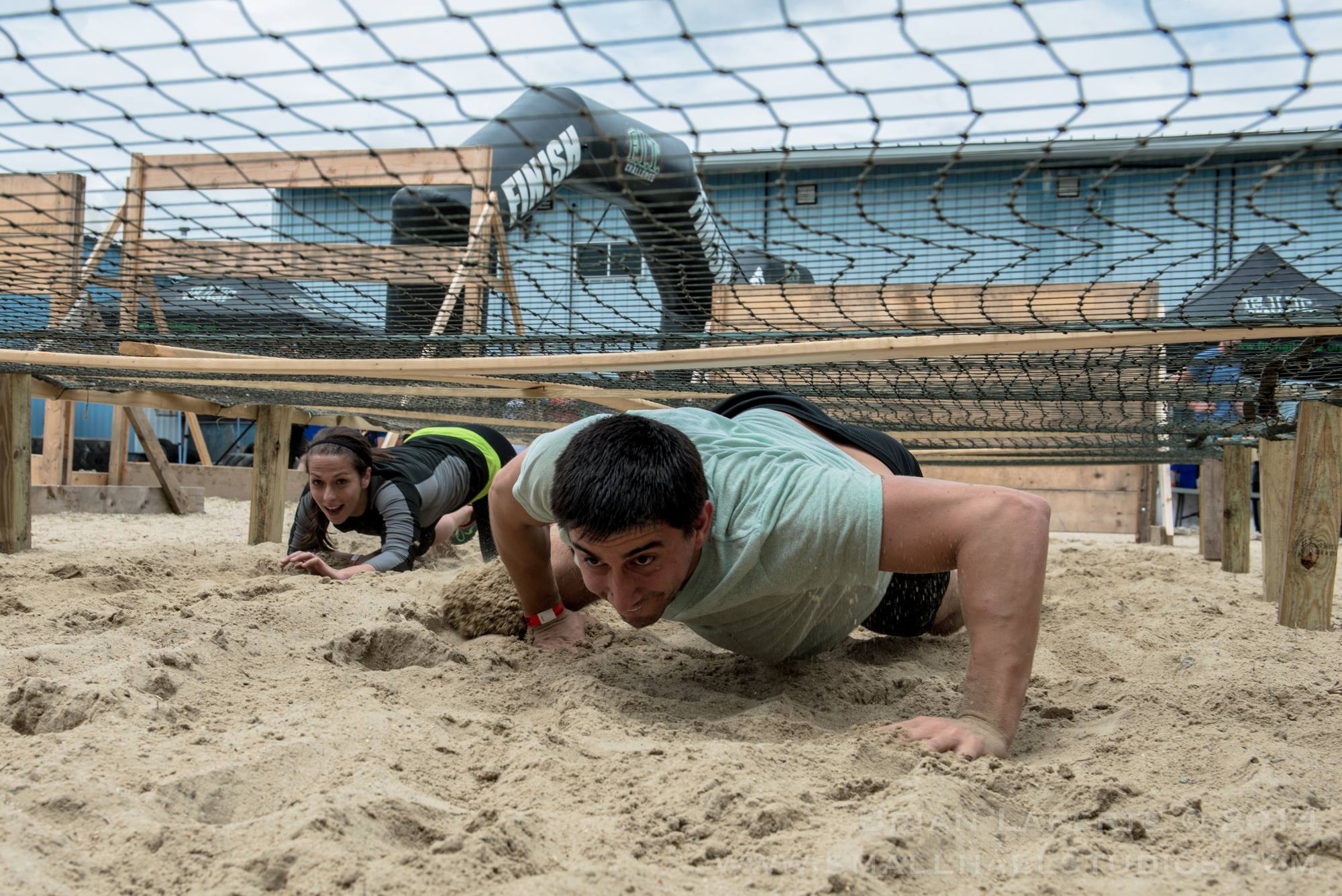 Obstacle Course Sand Crawl