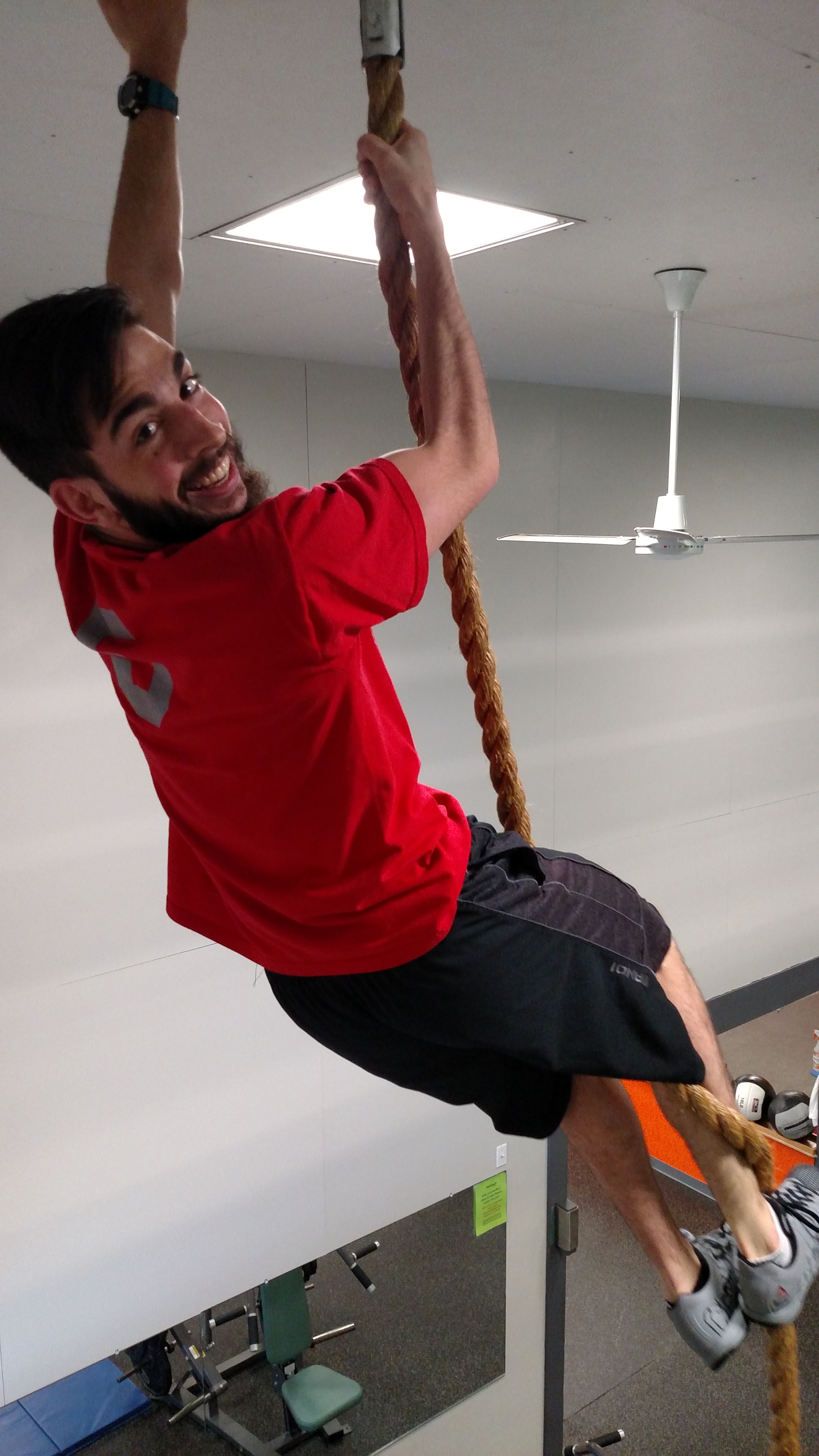 20 foot indoor climbing rope